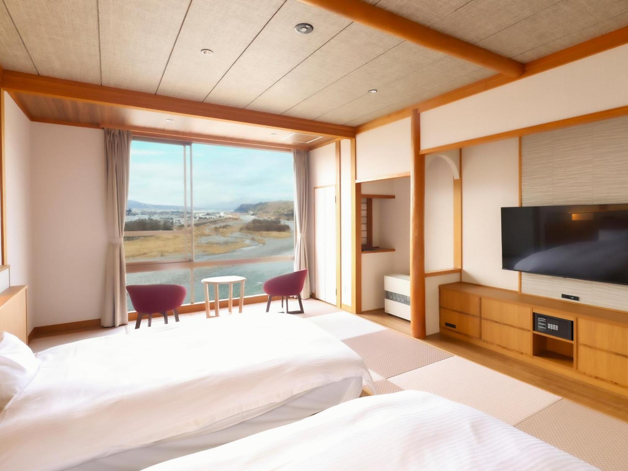 Yoshinotei Hotel Iida Bagian luar foto